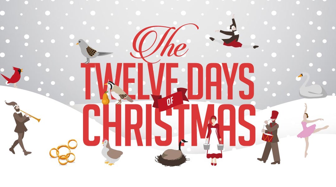 Tradicional canción navideña Twelve Days of Christmas